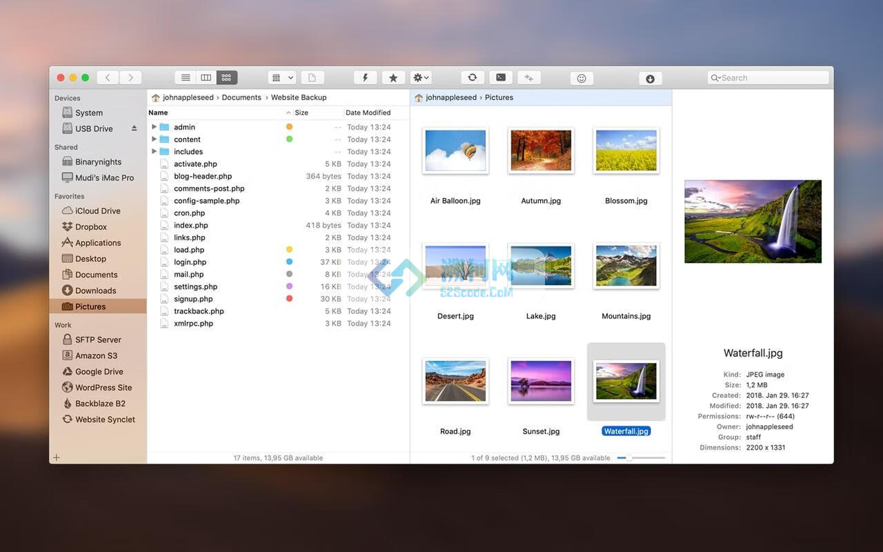 ForkLift for Mac v4.3.0 中/英文激活版 文件管理程序