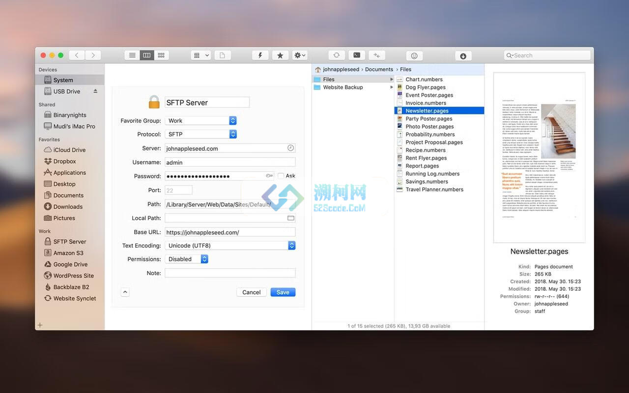 ForkLift for Mac v4.3.0 中/英文激活版 文件管理程序