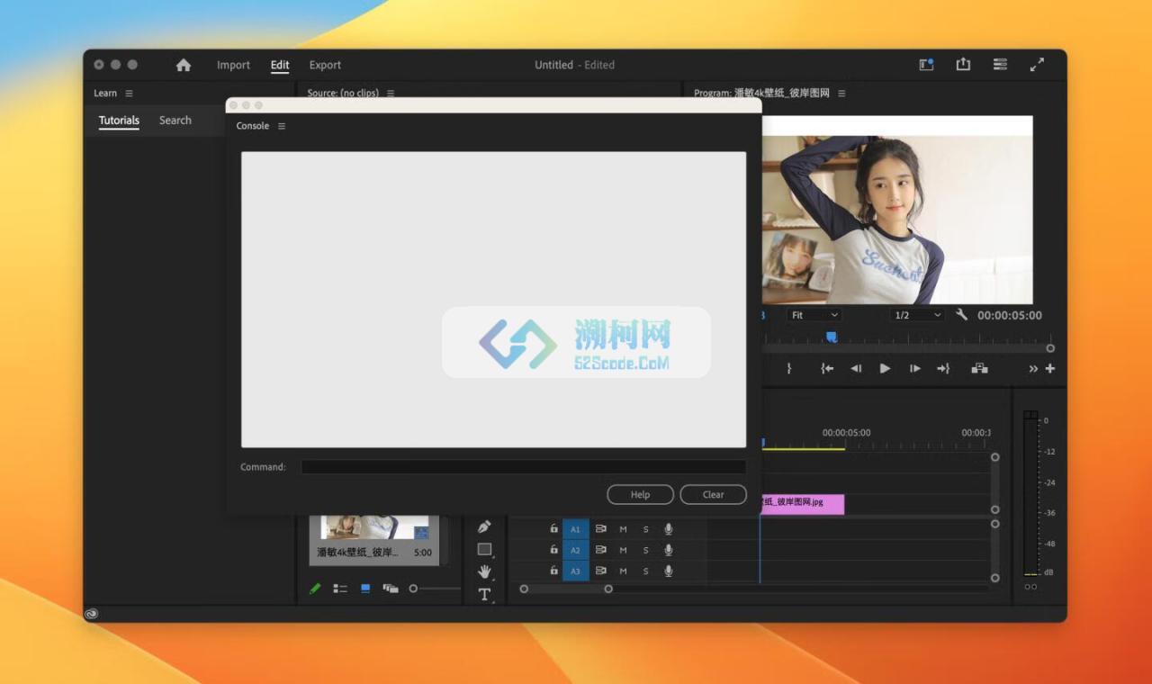 Adobe Premiere Pro 2025 for Mac v25.0.0 中文破解版 intel/M1通用(pr2025)