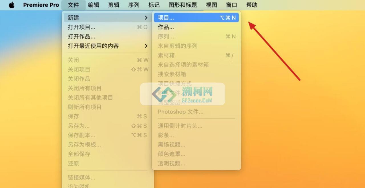 Adobe Premiere Pro 2025 for Mac v25.0.0 中文破解版 intel/M1通用(pr2025)