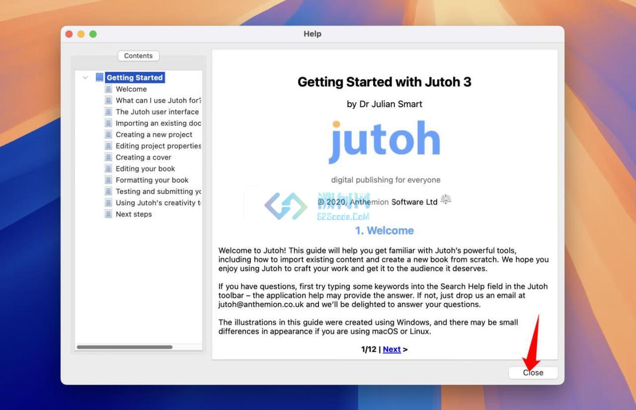 Jutoh for Mac v3.24.0 中文注册 电子书制作软件