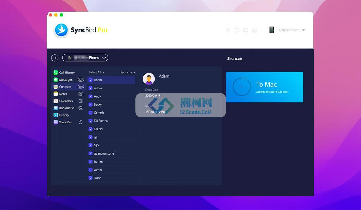 SyncBird Pro for Mac v4.0.18激活版 iPhone文件管理器