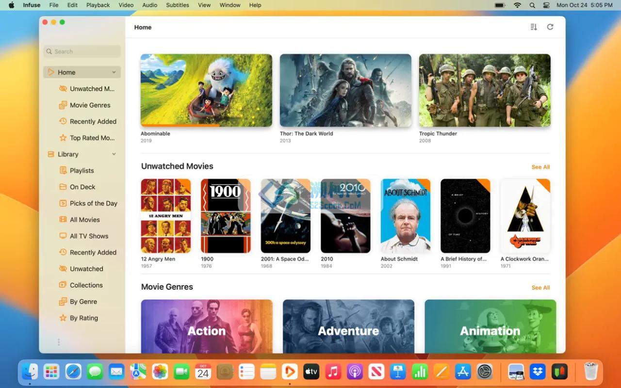 Infuse Pro v8.1.4.5175 中文破解版 超强全能视频播放器
