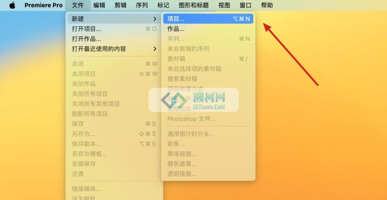Adobe Premiere Pro 2025 for Mac v25.1 中文破解版 intel/M通用(pr2025)