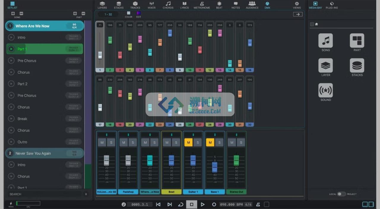Steinberg VST Live Pro for mac v2.2.10激活版 现场演出系统