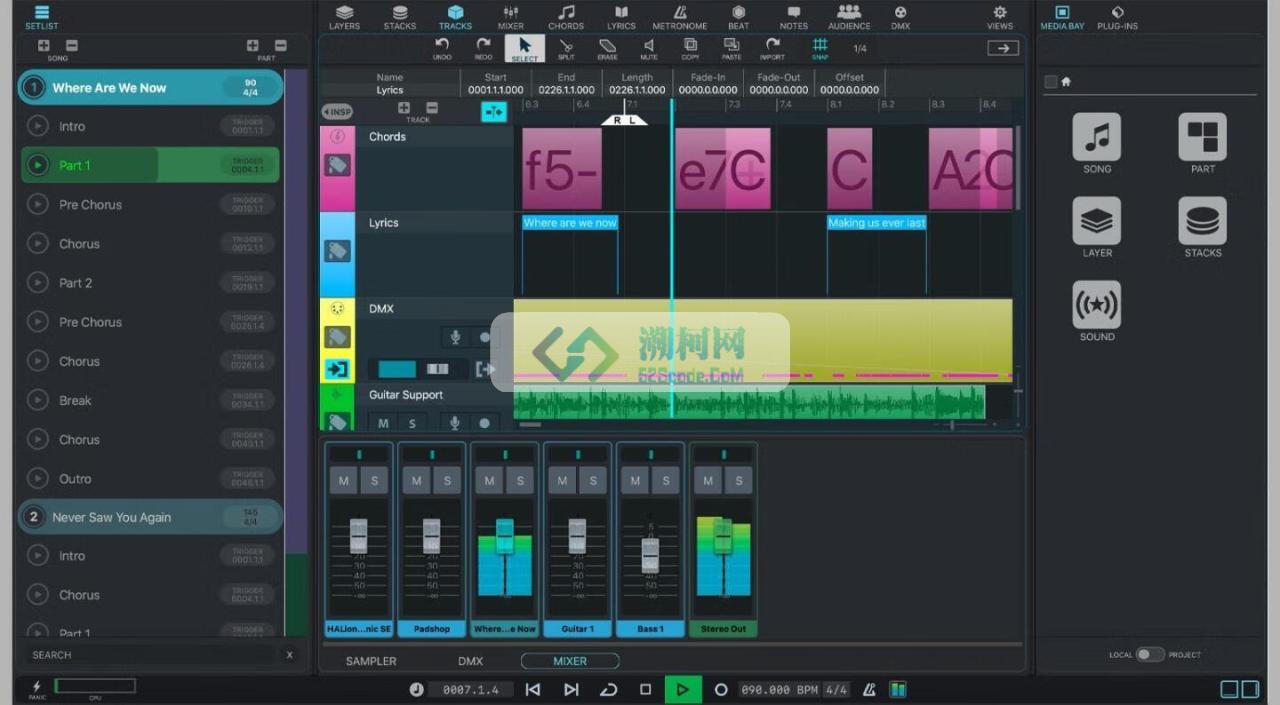 Steinberg VST Live Pro for mac v2.2.10激活版 现场演出系统