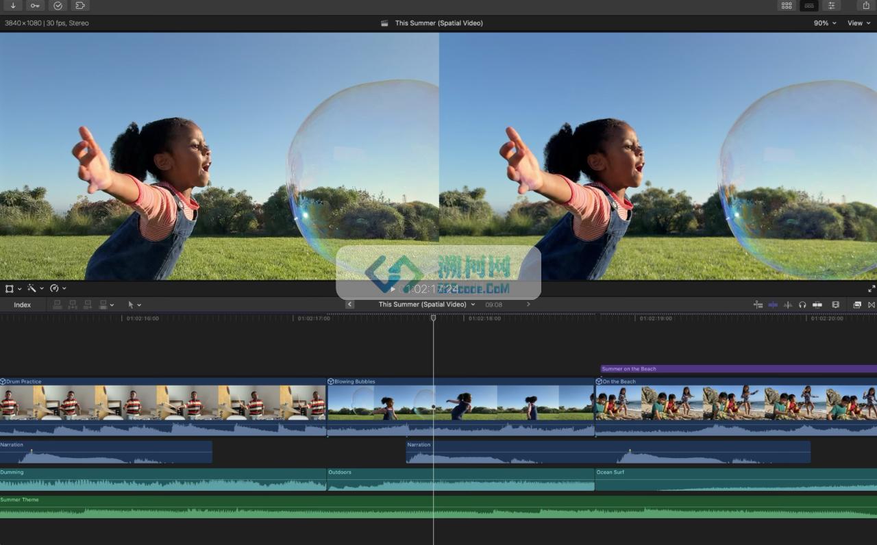 Final Cut Pro X v11.1.0 中文破解版 mac最好用的视频剪辑工具fcpx【正版】