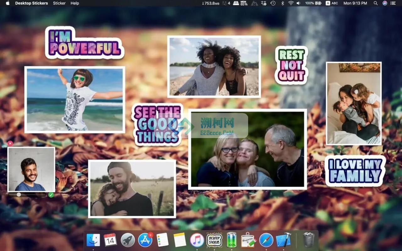 Desktop Stickers for Mac v2.86 激活版 桌面贴纸