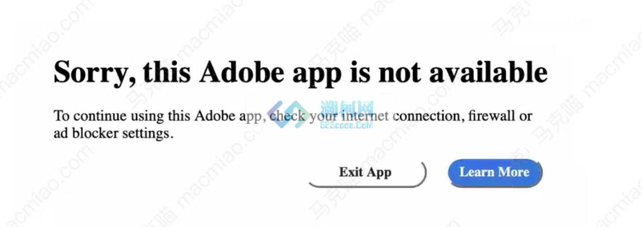 Adobe监测IP一键屏蔽 for Mac 一键修复弹窗工具，解决Sorry弹窗以及10天弹窗等问题 5.22日更新