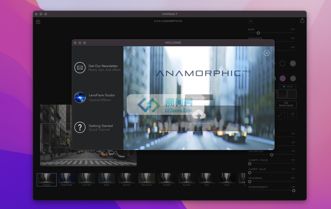 Anamorphic Pro for Mac v2.3激活版 专业的景深效果软件