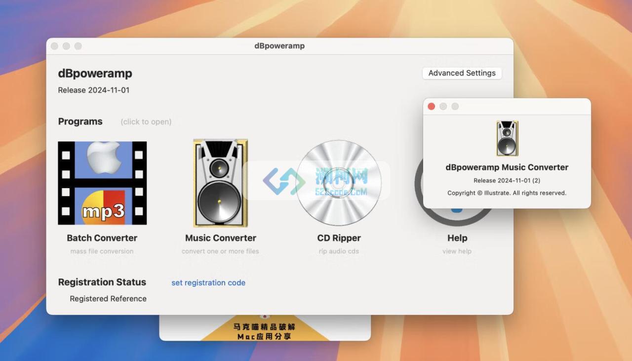 dBpoweramp Music Converter for Mac v2025.04.17直装版 音频格式转换器