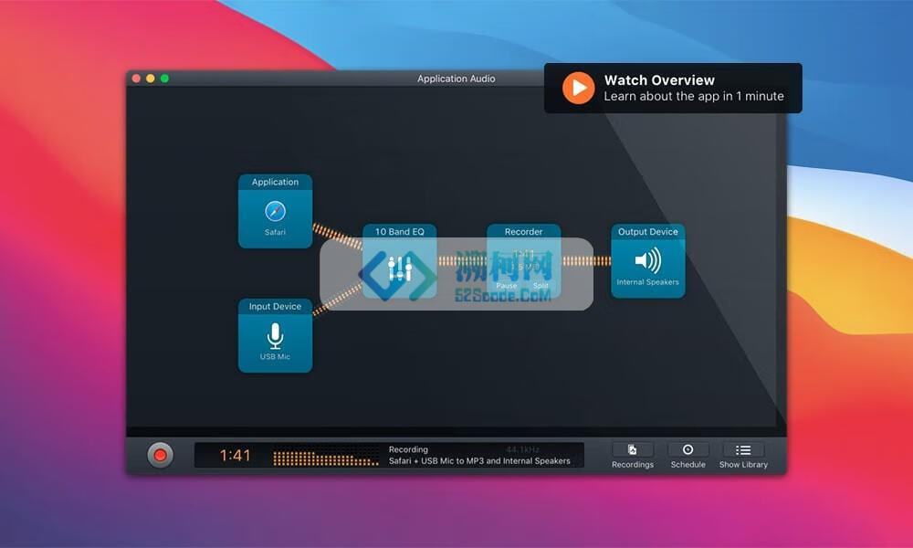 Audio Hijack for Mac v4.4.2 直装版 强大的音频录制软件