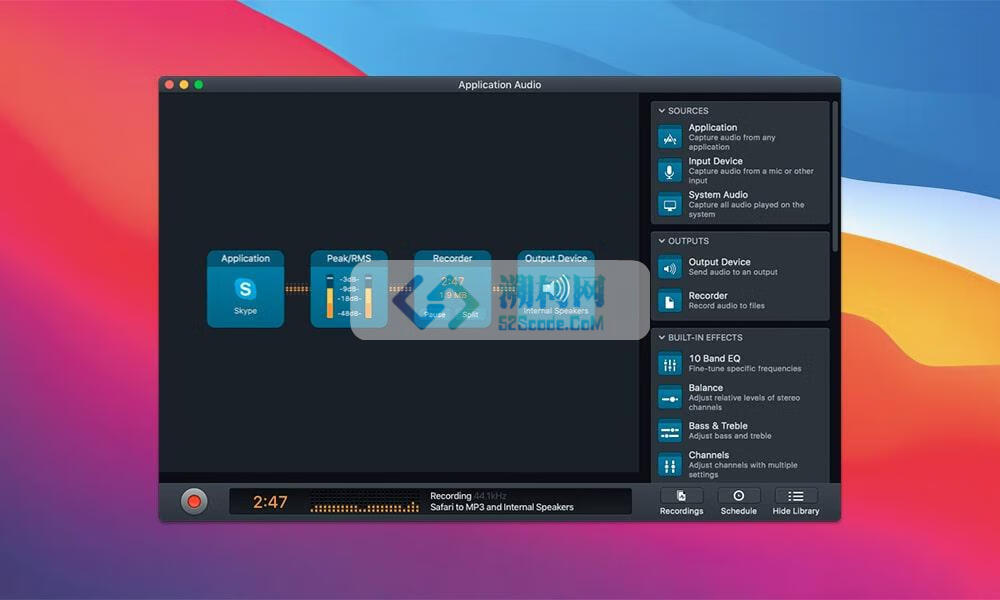 Audio Hijack for Mac v4.4.2 直装版 强大的音频录制软件