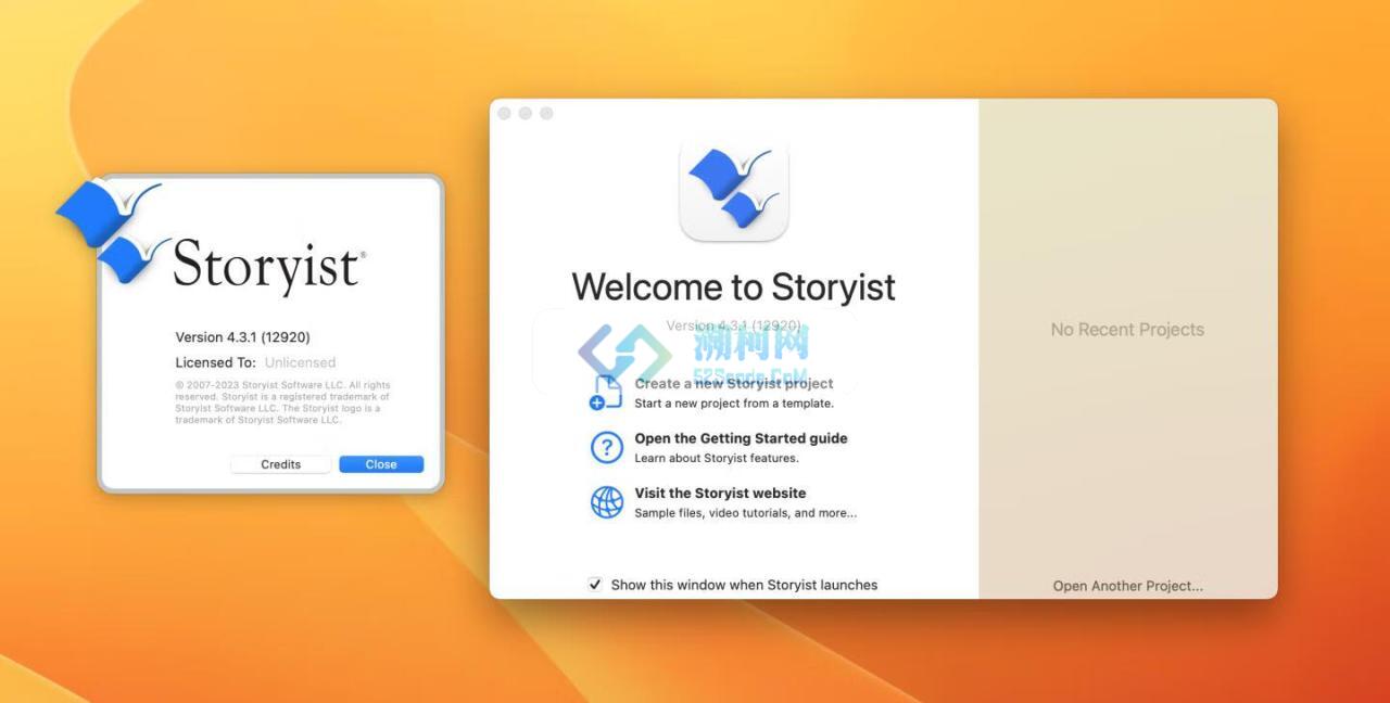 Storyist for Mac v4.3.8英文激活版 功能强大的写作工具