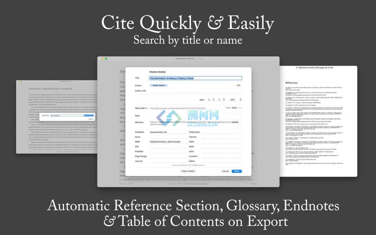 Author for Mac v9.2 激活版 文档编辑工具