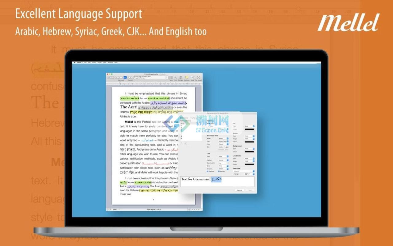 Mellel 6 for mac v6.3.3 中文激活版 文字处理软件