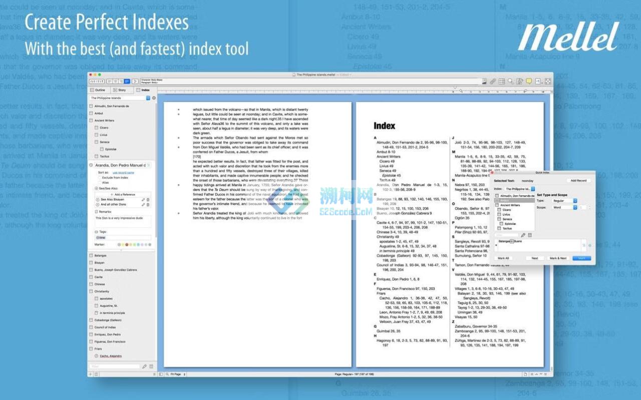 Mellel 6 for mac v6.3.3 中文激活版 文字处理软件