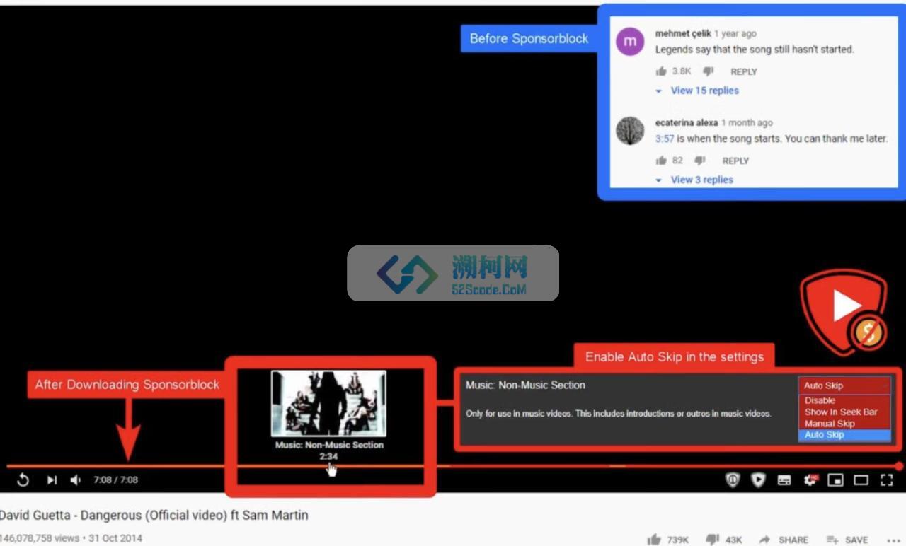 SponsorBlock for YouTube for Mac v5.11.11 激活版 跳过youtube赞助商广告
