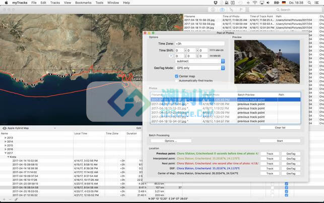 myTracks for mac v4.4.3 激活版 GPS轨迹记录器