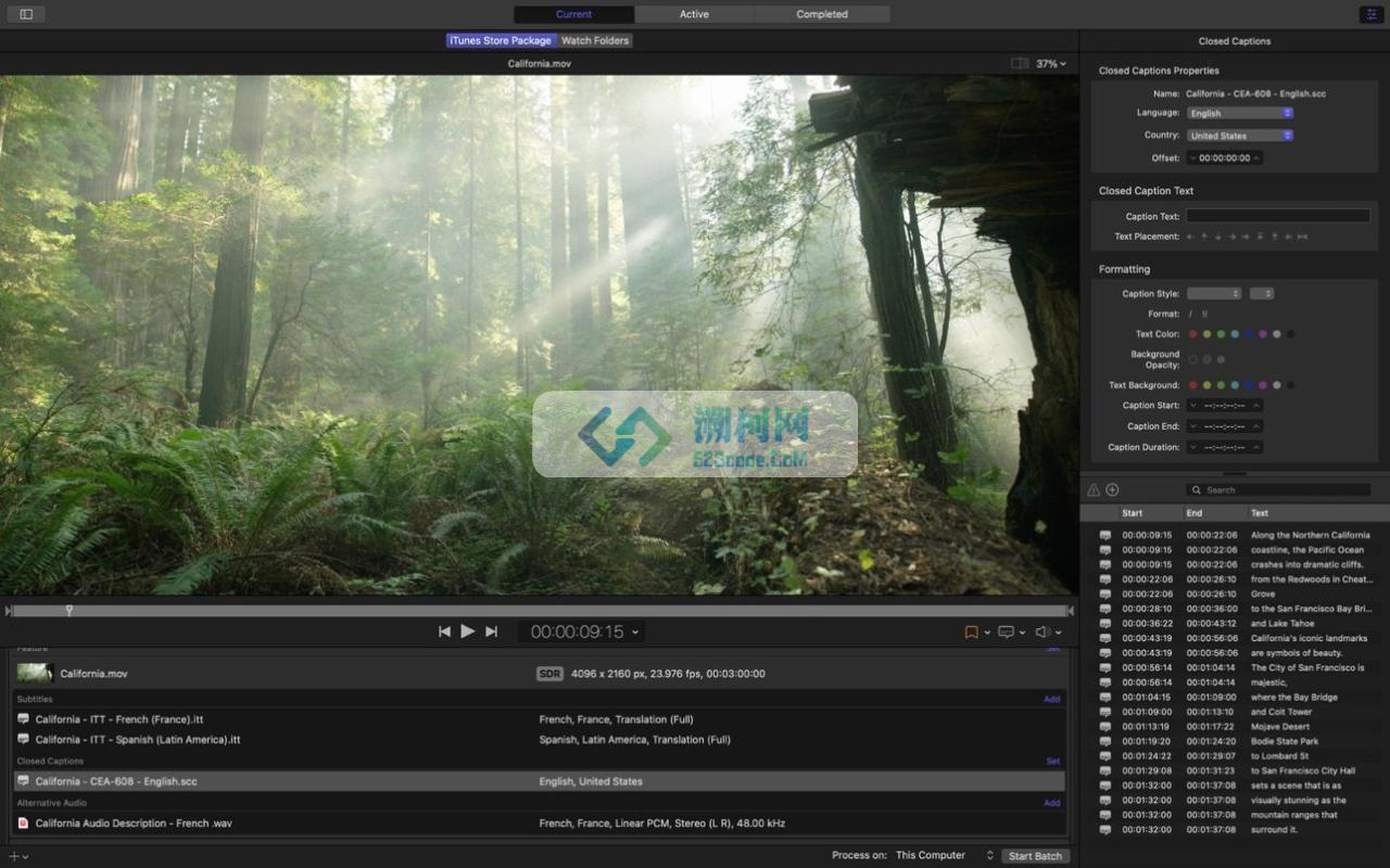 Compressor v4.10.0 中文破解版 视频编码格式转换软件
