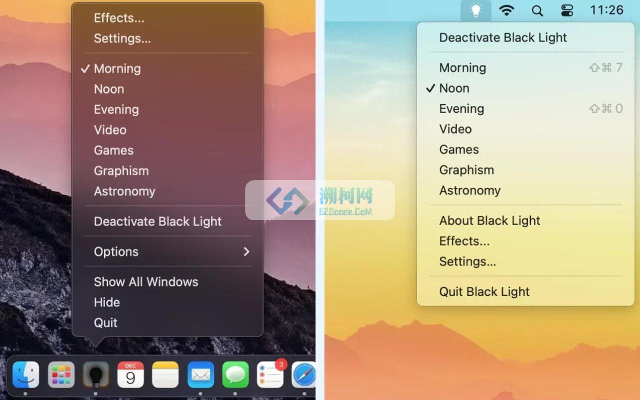 Black Light for Mac v3.0 (9305) 英文版 屏幕亮度调整软件