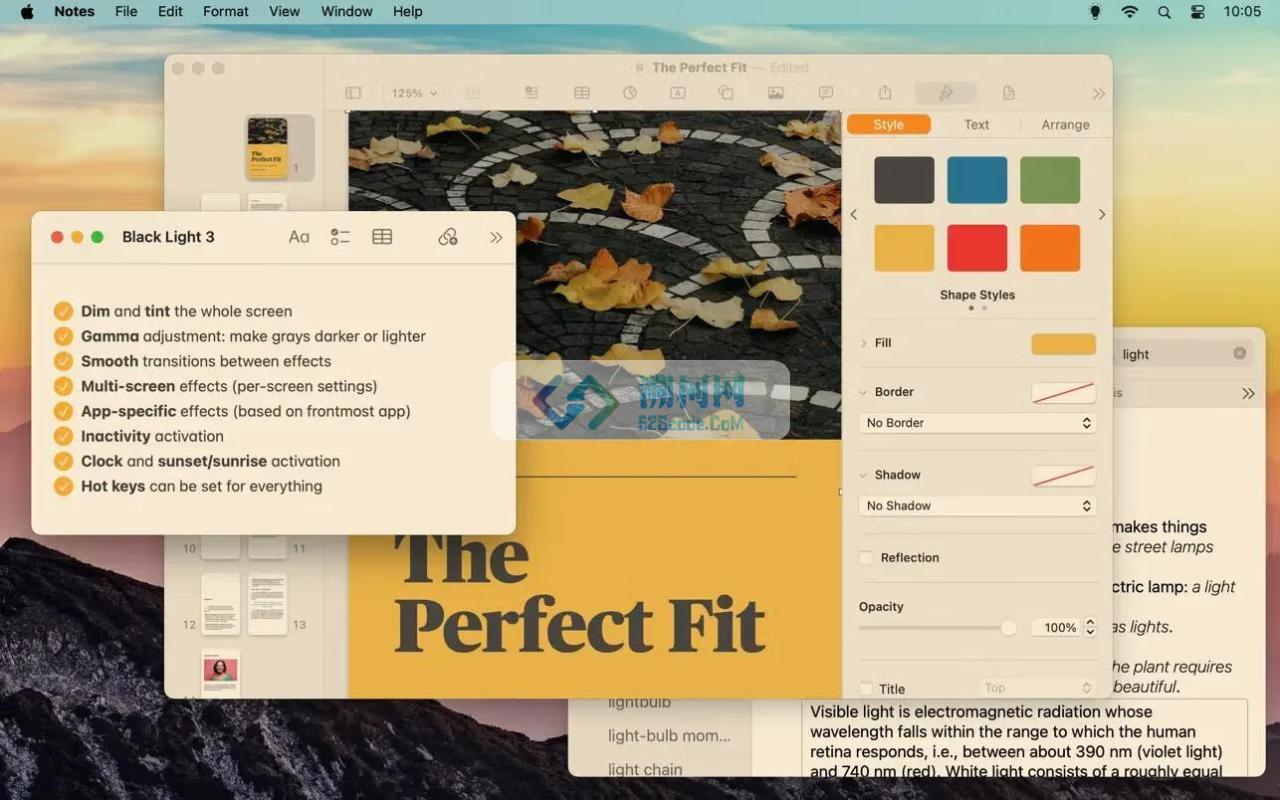 Black Light for Mac v3.0 (9305) 英文版 屏幕亮度调整软件