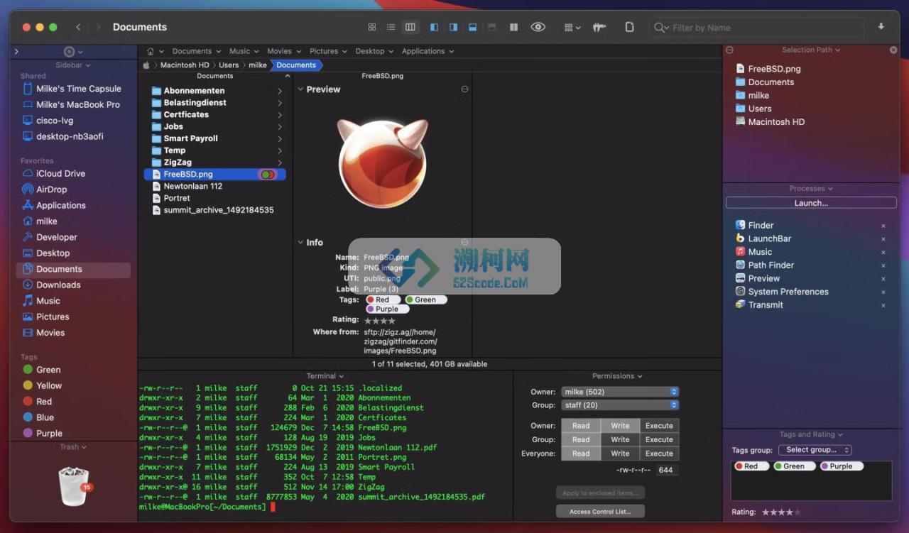 Path Finder for Mac v2186 中文激活版 强大的文件管理工具