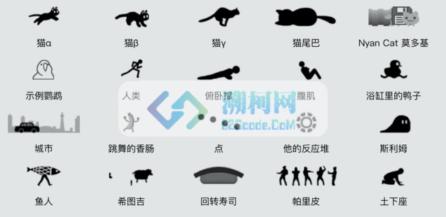RunCat for mac v11.4.0 中文汉化版 菜单栏Cpu可视化监测工具 越跑越快的猫