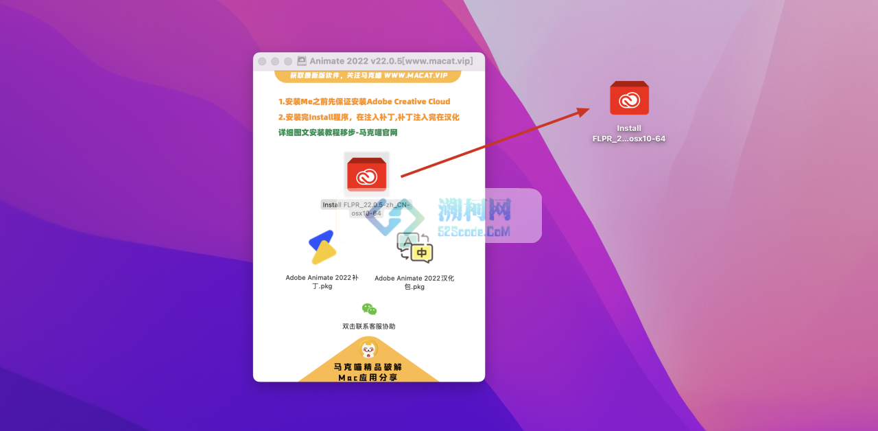 Animate 2022 for Mac v22.0.5中文激活版 二维动画制作软件 intel/M1通用 (An 2022)