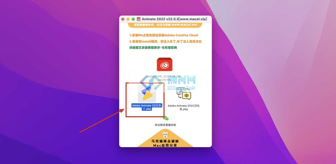 Animate 2022 for Mac v22.0.5中文激活版 二维动画制作软件 intel/M1通用 (An 2022)
