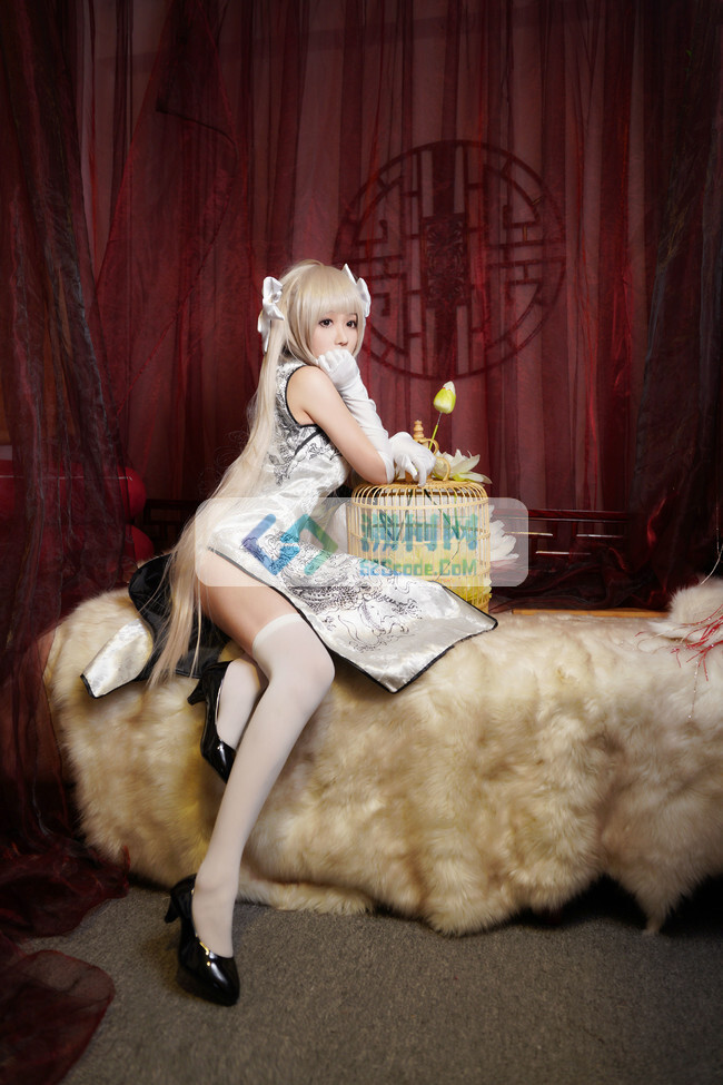 缘之空丝袜旗袍穹妹cosplay高清图片 - 溯柯网