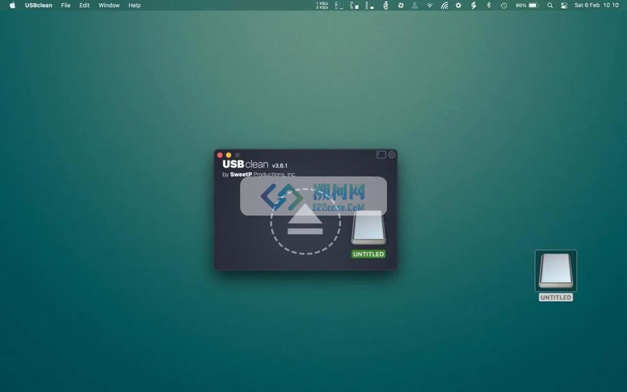 USBclean for Mac v4.2.2 破解版 USB垃圾文件清理工具