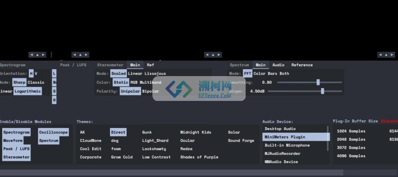 MiniMeters for Mac v0.8.25 英文激活版 独立音频计量软件