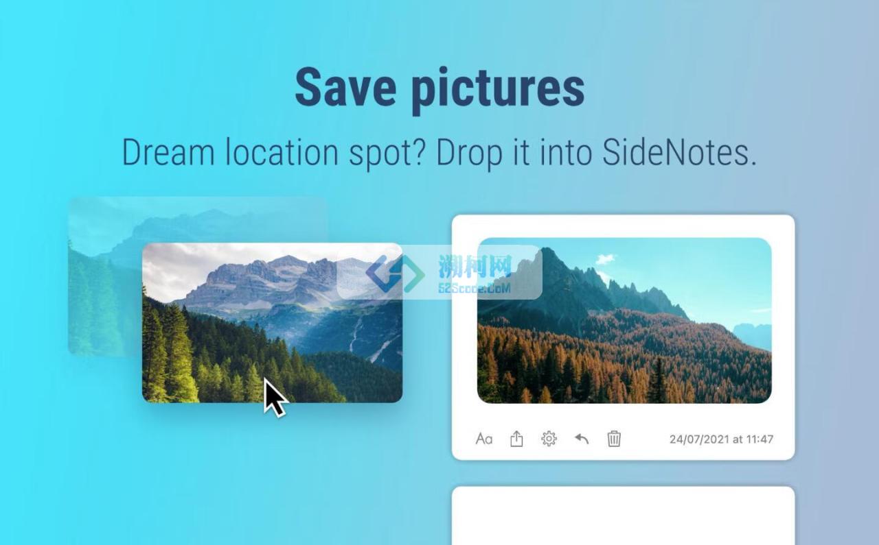 SideNotes v1.4.17 for Mac 让你随时在 Mac 屏幕上管理笔记