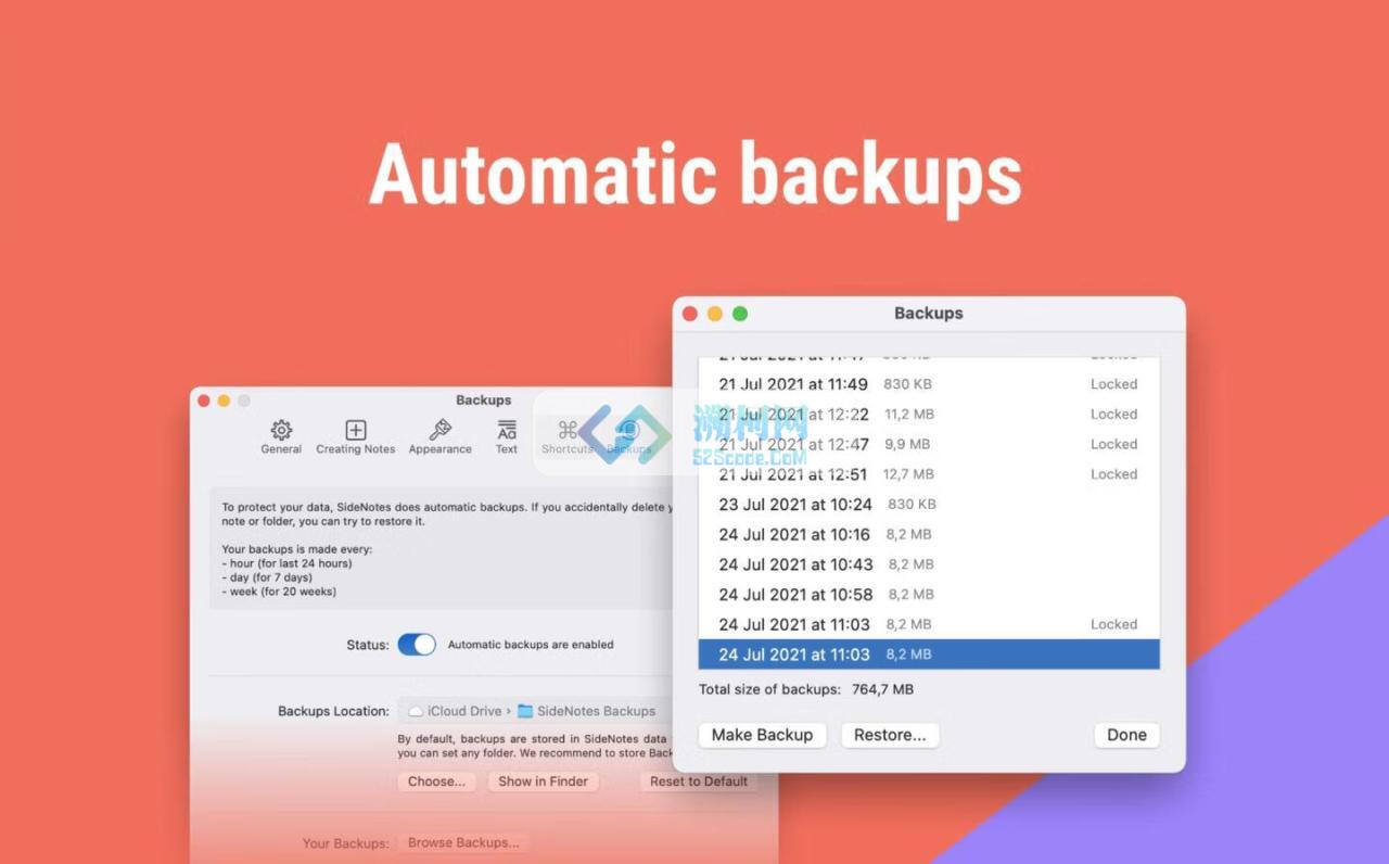 SideNotes v1.4.17 for Mac 让你随时在 Mac 屏幕上管理笔记