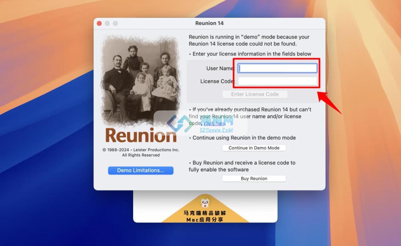 Leister Productions Reunion for mac v14.0.250318 激活版 家谱记录软件