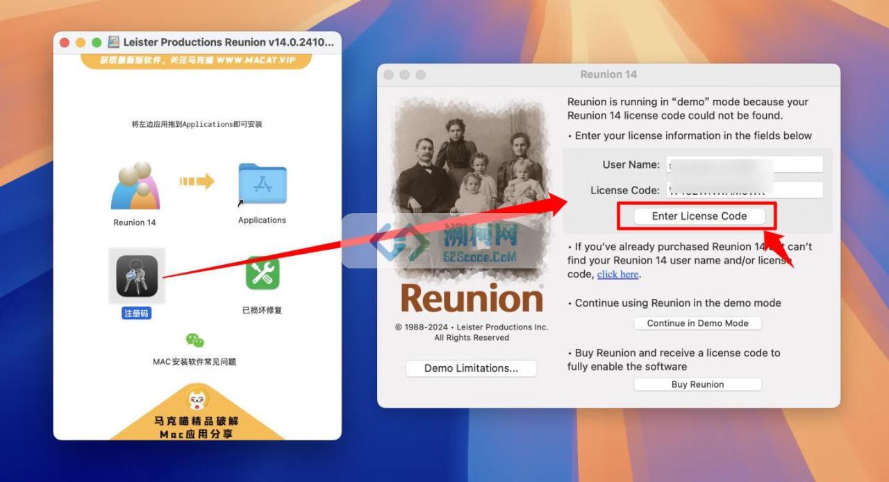 Leister Productions Reunion for mac v14.0.250318 激活版 家谱记录软件