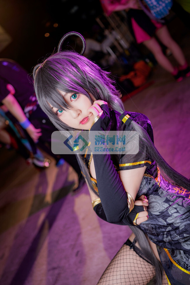 甜美可爱洛天依cosplay图片 - 溯柯网