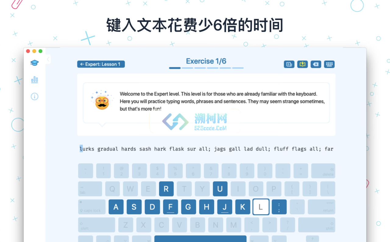 3 for Mac v15.17.1 激活版 打字学习软件