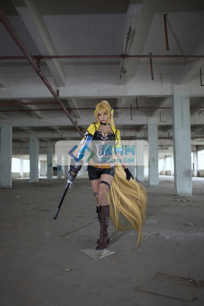 混血美女Cosplay莉莉少女咖啡枪朱诺埃蒙斯图片 - 溯柯网