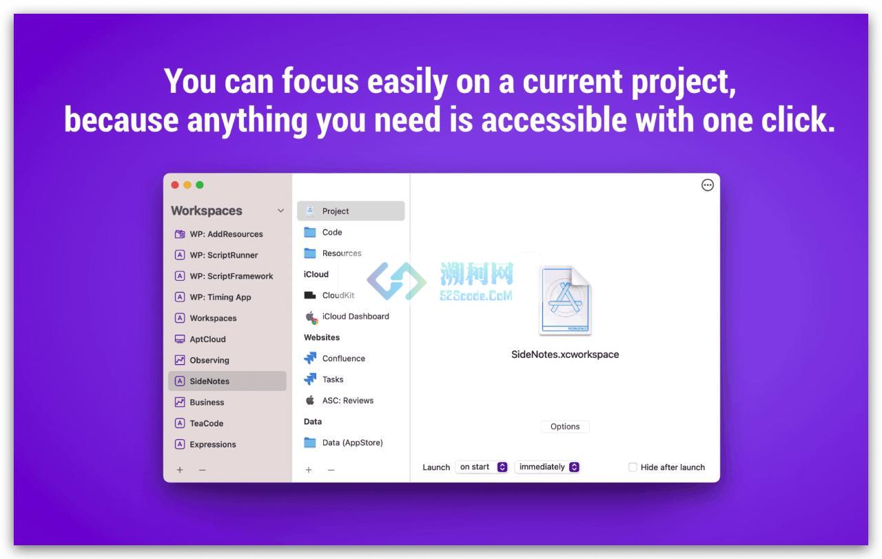 Workspaces for Mac v2.1.4 激活版  高效率文件管理软件