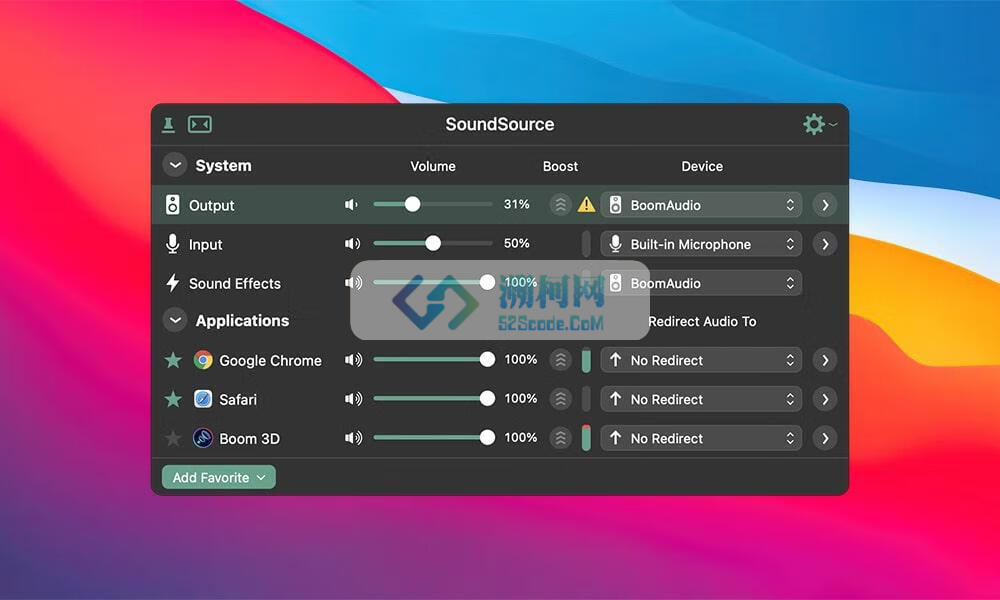 👍 SoundSource v5.8.0 免激活版 功能强大的mac音量控制器