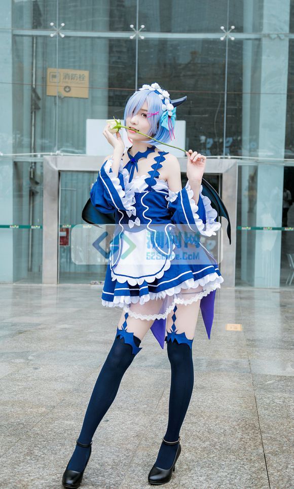 美少女雷姆半次元cosplay图片 - 溯柯网