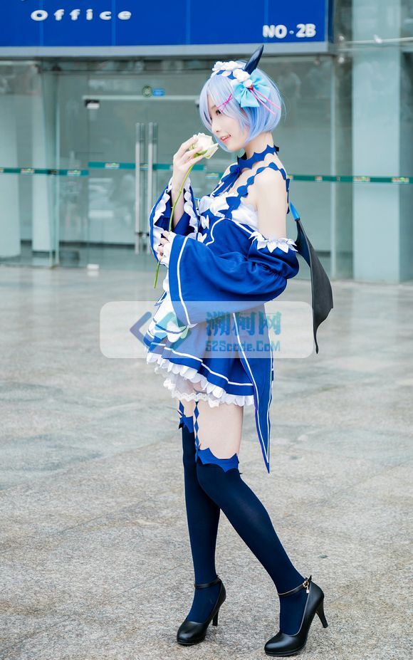 美少女雷姆半次元cosplay图片 - 溯柯网