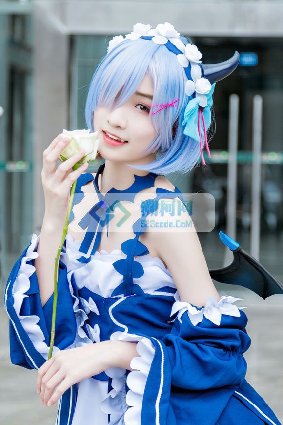 美少女雷姆半次元cosplay图片 - 溯柯网
