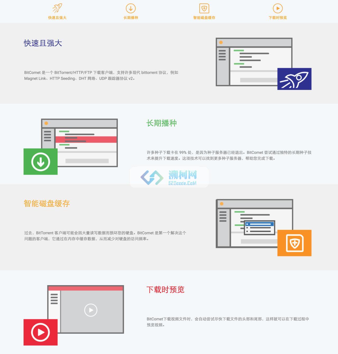 比特彗星BitComet for Mac v2.14.0 中文版 BT种子下载器