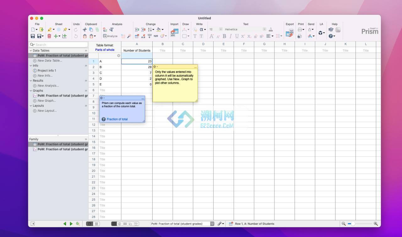 graphpad prism 10 for Mac v10.4.2 直装版 专业医学绘图分析软件
