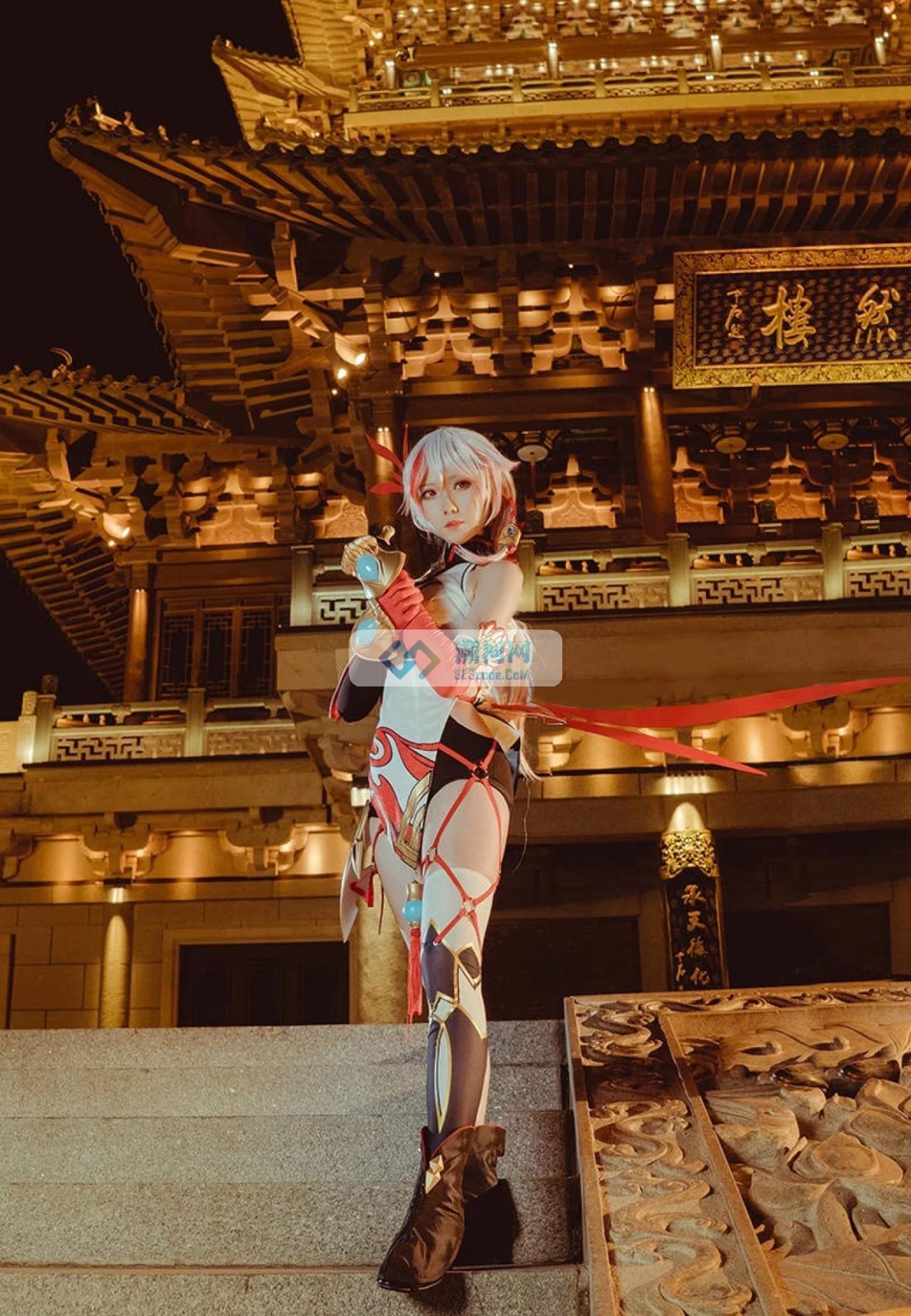 崩坏三英气逼人符华炽翎cosplay图片 - 溯柯网