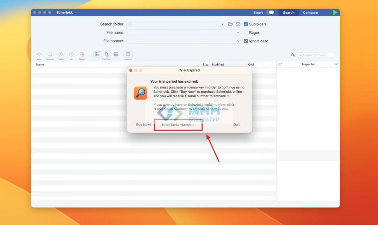 Scherlokk for mac v6.3.6(63601) 中文激活版 文件搜索工具