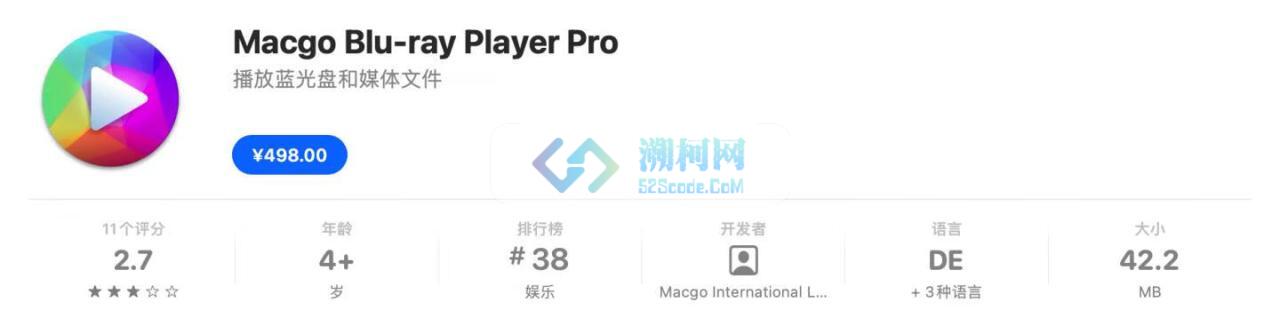 Blu-ray Player Pro for Mac v3.3.23 中文版 蓝光高清视频播放器